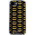 DC Comics Batman Logo Pattern iPhone 16e Clear Case