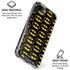 DC Comics Batman Logo Pattern iPhone 16e Clear Case