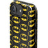 DC Comics Batman Logo Pattern iPhone 16e Impact Case