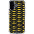 DC Comics Batman Logo Pattern iPhone 17 Clear Case