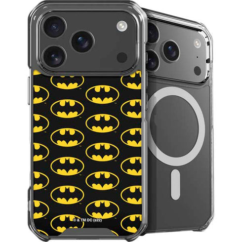 DC Comics Batman Logo Pattern iPhone 18 Pro Max MagSafe Case