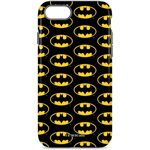 DC Comics Batman Logo Pattern iPhone Cases