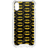 DC Comics Batman Logo Pattern iPhone XS Clear Case