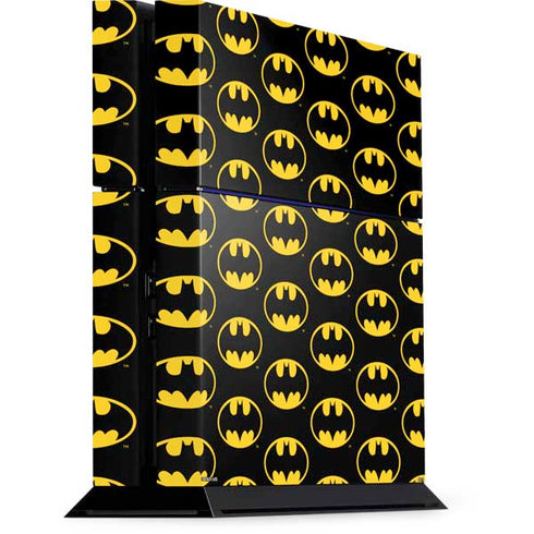 DC Comics Batman Logo Pattern PlayStation PS4 Skins