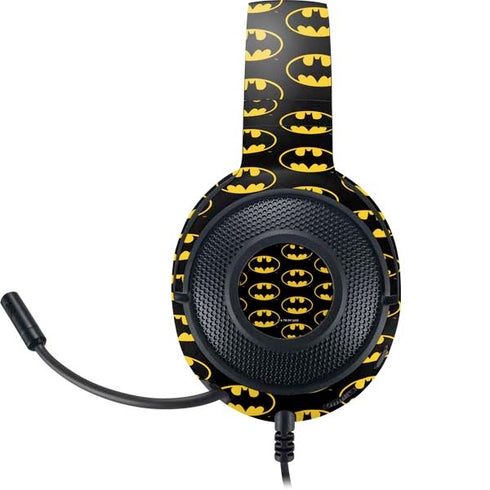 DC Comics Batman Logo Pattern Razer Kraken X Skin