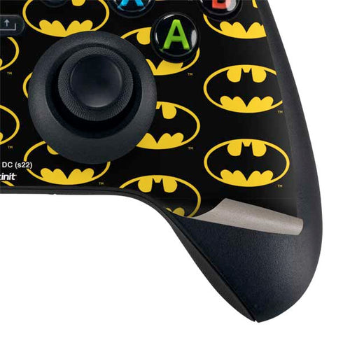 DC Comics Batman Logo Pattern XBox Series X Digital Edition Bundle Skin