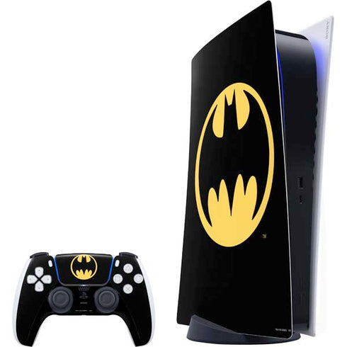 DC Comics Batman Logo PlayStation PS5 Skins