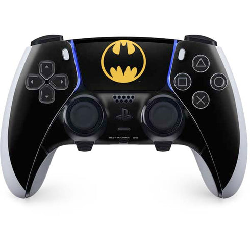 DC Comics Batman Logo PS5 DualSense Edge Pro Controller Skin