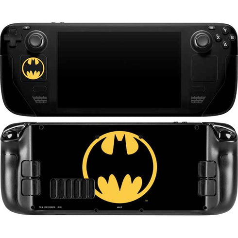 DC Comics Batman Logo Steam Deck Handheld Gaming Computer OLED Skin