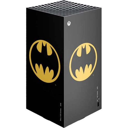 DC Comics Batman Logo XBox Series X Digital Edition Console Skin