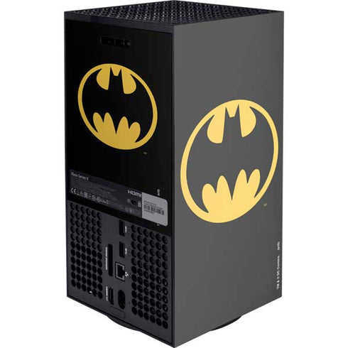 DC Comics Batman Logo XBox Series X Digital Edition Console Skin