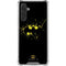 DC Comics Batman Logo Yellow Splash Galaxy A17 Clear Case