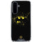 DC Comics Batman Logo Yellow Splash Galaxy A36 5G Clear Case