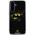 DC Comics Batman Logo Yellow Splash Galaxy A36 5G Clear Case