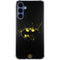DC Comics Batman Logo Yellow Splash Galaxy A55 5G Clear Case
