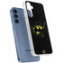 DC Comics Batman Logo Yellow Splash Galaxy A55 5G Clear Case
