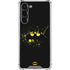 DC Comics Batman Logo Yellow Splash Galaxy S24 FE Clear Case