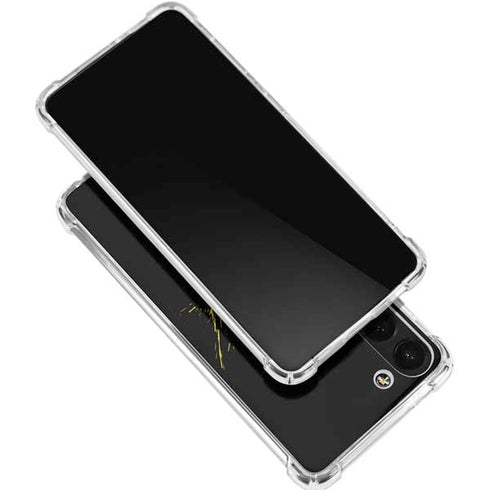 DC Comics Batman Logo Yellow Splash Galaxy S24 FE Clear Case