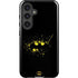 DC Comics Batman Logo Yellow Splash Galaxy S25 Plus Impact Case
