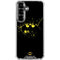 DC Comics Batman Logo Yellow Splash Galaxy S26 Clear Case