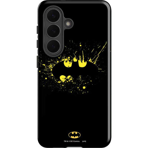 DC Comics Batman Logo Yellow Splash Galaxy S26 Impact Case