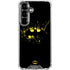 DC Comics Batman Logo Yellow Splash Galaxy S26 Plus Clear Case