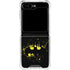 DC Comics Batman Logo Yellow Splash Galaxy Z Flip6 Clear Case
