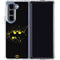 DC Comics Batman Logo Yellow Splash Galaxy Z Fold5 5G Clear Case