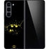 DC Comics Batman Logo Yellow Splash Galaxy Z Fold5 5G Skin