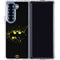 DC Comics Batman Logo Yellow Splash Galaxy Z Fold6 Clear Case
