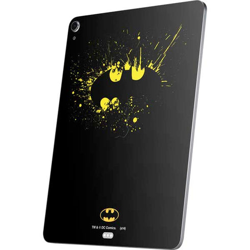 DC Comics Batman Logo Yellow Splash Apple iPad Air Skin