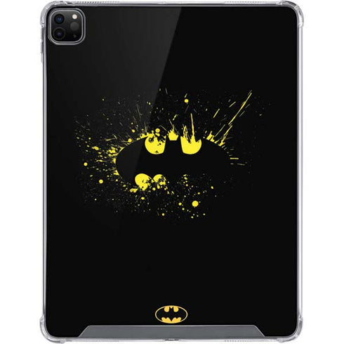 DC Comics Batman Logo Yellow Splash iPad Cases