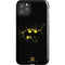 DC Comics Batman Logo Yellow Splash iPhone Cases