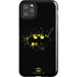 DC Comics Batman Logo Yellow Splash iPhone Cases