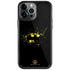 DC Comics Batman Logo Yellow Splash iPhone Cases