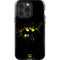 DC Comics Batman Logo Yellow Splash iPhone 15 Pro Impact Case