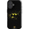 DC Comics Batman Logo Yellow Splash iPhone 16 Impact Case