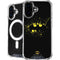 DC Comics Batman Logo Yellow Splash iPhone 16 Plus MagSafe Case