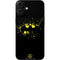 DC Comics Batman Logo Yellow Splash iPhone 16 Plus Skin
