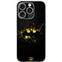 DC Comics Batman Logo Yellow Splash iPhone 16 Pro Skin