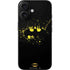 DC Comics Batman Logo Yellow Splash iPhone 16 Skin