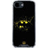 DC Comics Batman Logo Yellow Splash iPhone 16e Clear Case