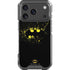 DC Comics Batman Logo Yellow Splash iPhone 18 Pro Clear Case