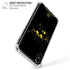 DC Comics Batman Logo Yellow Splash iPhone X/XS Clear Case