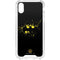DC Comics Batman Logo Yellow Splash iPhone XS Clear Case
