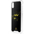 DC Comics Batman Logo Yellow Splash iPhone XS Clear Case