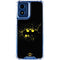 DC Comics Batman Logo Yellow Splash Moto G 5G (2024) Clear Case