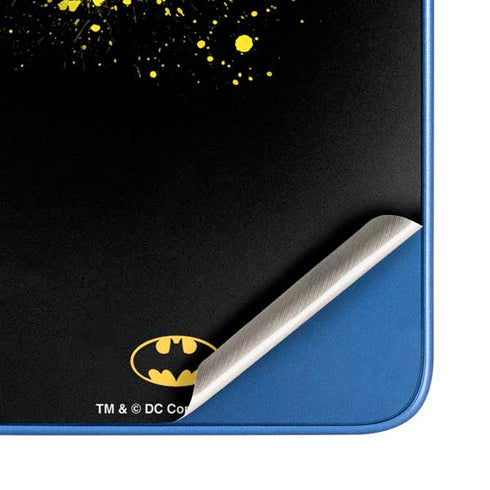 DC Comics Batman Logo Yellow Splash Moto G Play 4G (2024) Skin