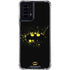 DC Comics Batman Logo Yellow Splash Moto G Power 5G (2024) Clear Case