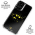 DC Comics Batman Logo Yellow Splash Moto G Power 5G (2024) Clear Case